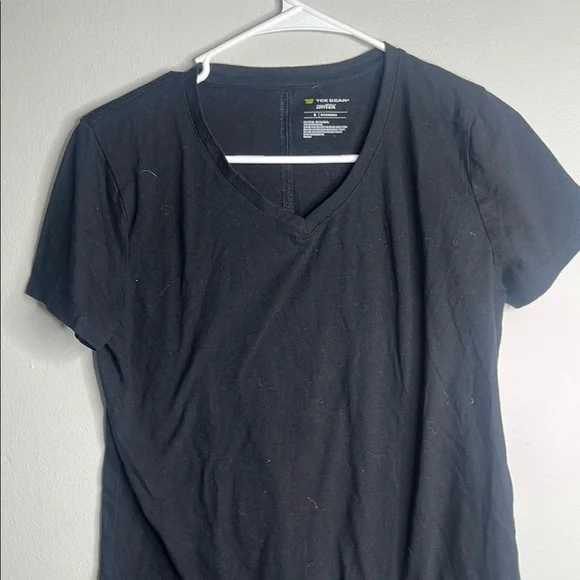 Black V-Neck Women's Top - Picture 3 of 3